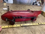 Vtg 1920S Electric Kokomo Red Arrow Tether Race Car 15" Orig Tin /toy Kingston!. Fixed Price $499.95.