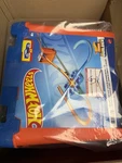Hot Wheels Toy Car Track Builder Playset, Deluxe Stunt Box With 25 Component .... Fixed Price $94.99.