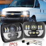 Brightest 2PC 7X6 Led Headlight Hi/lo For Chevy Express Cargo Van 1500 2500 3500. Fixed Price $51.09.