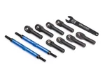 Traxxas 8638X Blue Tubes 7075-T6 Aluminum 144MM (2) E-revo Vxl. Fixed Price $45.95.