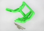 Traxxas 1/10 Rustler Vxl * Wheelie Bar Mount W/hardware - Green 3677A. Fixed Price $10.62.