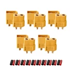 Ledvillage 5 Pairs, XT60H XT-60 & Female Bullet Connector Plug Pack Of. Fixed Price $9.41.