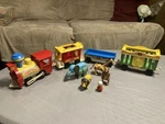 Vintage 1973 Fisher Price Little People 991 Circus Train Set 4 Car Version. Fixed Price $29.00.