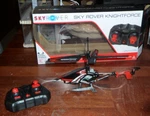 Sky Rover Knightforce Radio Control Helicopter (2.4 Ghz) In Red Ages 8 Up. Fixed Price $9.99.
