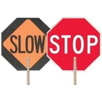 Pro-line Traffic Safety 18" Diamond Grade Reflective Stop Slow Paddle Sign W/. Fixed Price $68.13.