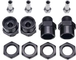 Gthele 12MM To 17MM Wheel Hex Hub Adapter Extension 24MM 5MM, Titanium. Fixed Price $19.99.