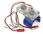 Integy Super Motor Heatsink Twin Fan 540/550 Blue # INTC23139BL. Fixed Price $19.95.
