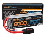 Powerhobby Xtreme 3S 11.1V 6000MAH 150C-300C Lipo Battery QS8 8AWG A3-CELL. Fixed Price $129.95.