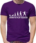 Born To Squash Mens T-shirt Player Team Sports Hobby Ball. Fixed Price $19.02.