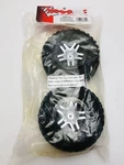 Traxxas 6874 Sct Split-spoke Satin Chrome Wheels /kumho Tires 4WD Fr/r 2WD Rear. Fixed Price $19.02.