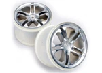 Traxxas 5172 3.8" Split Spoke Wheels Satin (2) E-revo T/e-maxx Summit. Fixed Price $9.95.