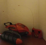 Tyco Hot Wheels Rc Red Terrain Twister With Remote And Batteries Model Cxl 13. Fixed Price $25.00.