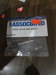 Team Associated Drive Gear And Shaft Assembly For RC10GT No. 6571. Fixed Price $16.00.