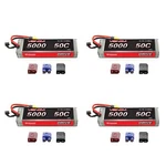 Venom 50C 3S 11.1V 5000MAH Lipo Hardcase Flat Battery W/ Uni Plug X4 Packs. Fixed Price $499.96.