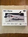 Testors F4D-1 Skyray 1:72 Unassembled Airplane Kit Authentic Decals Landing Gear. Fixed Price $13.98.