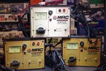 3 Mrc RB-485 Ac/dc Battery Super Chargers With Timer & Power Untested. Fixed Price $50.00.