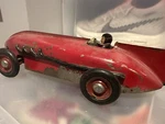 Vtg 1920S Electric Kokomo Red Arrow Tether Race Car 15" Orig Tin /toy Kingston!. Fixed Price $400.00.