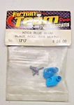 Team Associated 1717 NTC3 Blue Aluminum Blade Roll Bar Mount. Fixed Price $20.00.