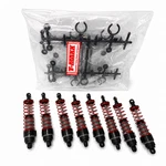 T-maxx 3.3, 2.5 Or E-maxx Grey Shocks W/springs Set Of 8 TRA3762A Brand New. Fixed Price $29.99.