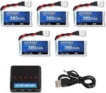 3.7V Drone Battery 380MAH 25C 1S Lipo Fit For Syma Holy Stone Q.... Fixed Price $18.99.