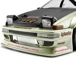 Hpi 1/10 Toyota Stage-d Trueno AE86 Run Free Polycarbonate Wide Body Kit (clear). Fixed Price $31.99.