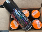 X6 - Traxxas TRA5051 Lexan Body Paint, Maxx Orange 5OZ. Fixed Price $59.46.