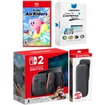 Nintendo Switch 2 Mario Kart World, Kirby Air Riders And Protective Case Bundle. Fixed Price $679.99.