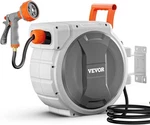 Vevor 5/8" X 100FT Retractable Garden Hose Reel Wall Mount 9-PATTERN Nozzle. Fixed Price $126.91.