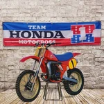 2FT 8FT Team Honda Motocross Track Banner CR480R CR500R CR250R Vmx 01-009. Fixed Price $35.00.