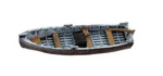 Fishermans Skiff Classic Wooden Sea Going Fishing Boat Kit Ho Scale. Fixed Price $13.99.