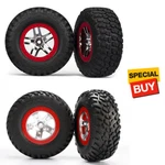 Traxxas Assembled Tire / Wheel Glued Front Rear : Slash Ford Raptor. Fixed Price $49.90.