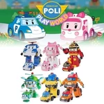 Academy Robocar Toys 6PCS Poli Roy Amber Robot Mark Bucky Transformer. Fixed Price $26.90.