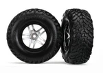Traxxas 6892 Tires/wheels Assembled Glued Sct Split-spoke Sati. Fixed Price $24.95.