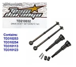 Vintage Rc Car 1/10 Team Durango TD210032 Drive Shaft Set DEX210V2 Buggy. Fixed Price $16.79.