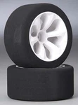 JAC2030 1/10 Purple Front Foam Tires Mounted Wheels (2). Fixed Price $35.99.