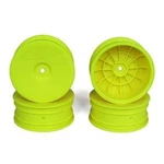 DERSB4AFY Speedline Buggy Wheels-assoc Kyosho RB6 Front Yellow (4). Fixed Price $12.99.