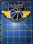 Utah Flight Logo Patch Sports Club Basketball Aau High School Jersey Uniform. Fixed Price $5.99.