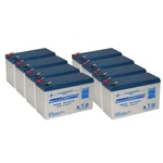 Power-sonic 12V 7AH F2 Battery Replaces Eaton Powerware 5115 Tower 500 8 Pack. Fixed Price $159.99.