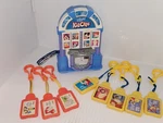 Tiger Disney Tunes Kid Clips 2002 Radio Audio Player W/8 Song Cartridges.. Fixed Price $59.99.