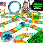 Race Track Cars Kids Gift Set Twister Glow The Dark Flexible Magic Twisting. Fixed Price $34.99.