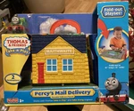 2009 Thomas & Friends Percy's Mail Delivery Die Cast Train Playset Take Along. Fixed Price $39.99.