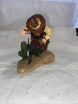 Zeckos Whimsical Cowboy Riding Chili Pepper Twirling Lasso Bobble Action. Fixed Price $13.00.