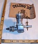Delong 30 1940S Airplane Engine With Instructions. Fixed Price $99.99.