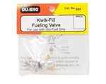Dubro Kwik-fill Rc Remote Control Airplane Nitro Fueling Valve Glow DUB334. Fixed Price $27.95.