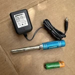 Duratrax Ultra Slim Rechargeable Aa Glow Starter Blue DTXP0320. Fixed Price $82.44.