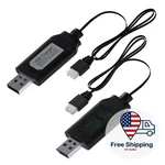 2 Pack Usb Charger Cable 7.4V Lipo Li-ion Battery XH-3P For Drone By Mmobiel. Fixed Price $8.49.