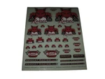 Rc Redcat Sticker Sheet Color Large (1) 140303. Fixed Price $22.90.