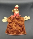 Vintage Jocko The Monkey Hand Puppet Steiff 1950 9"X 10". Fixed Price $23.95.