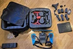 Parrot Bebop Quadcopter Drone, 1.25 Miles Ski Controller, 3 Chargers/batteries. Fixed Price $165.00.