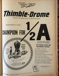 Cox Thimble-drome Airplane Kit Engine 1/2A Full Page 1959 Magazine Ad. Fixed Price $5.99.